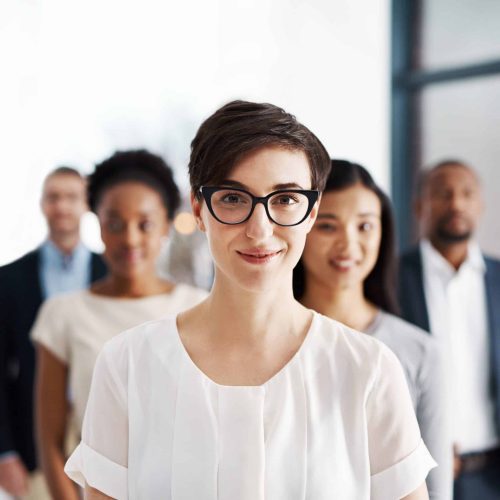 A woman-led team of government consultants